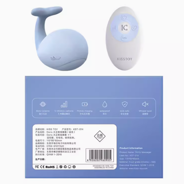 Little whale jump egg wireless remote control silicone orgasm from the massager