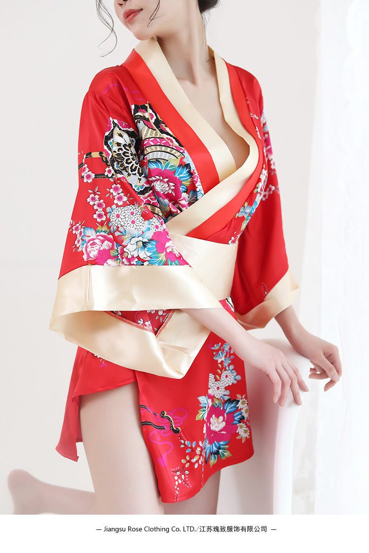 LACE SEXY KIMONO LINGERIE B060