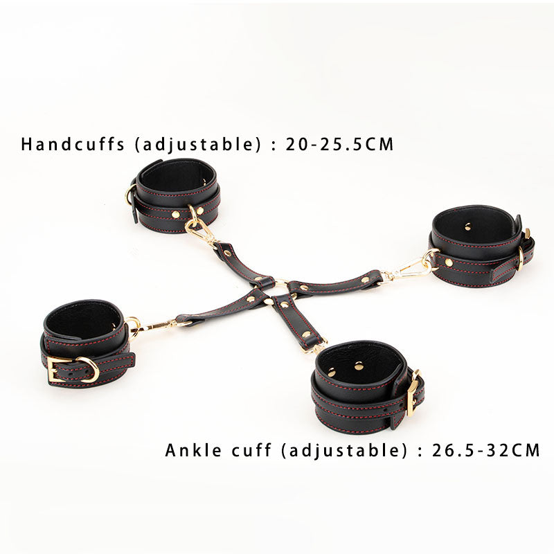 LEATHER SM BONDAGE SET