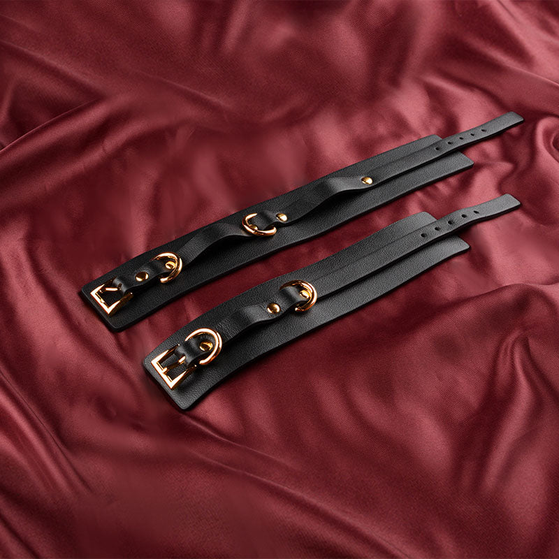 LEATHER SEX TOYS BDSM BONDAGE SET