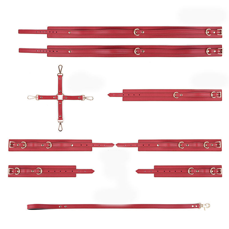 LEATHER SM BONDAGE SET